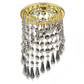 Встраиваемый светильник Ambrella light Crystal K2247 CL/G