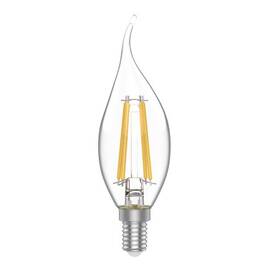 Лампа светодиодная филаментная Gauss E14 4,5W 2700K прозрачная 1041115