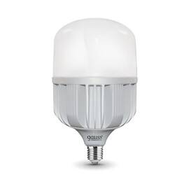 Лампа светодиодная Gauss E40 80W 6500K матовая 63438