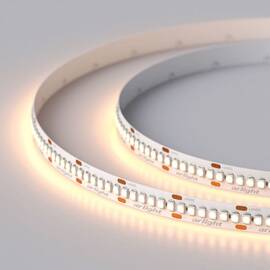 Светодиодная лента Arlight 19,2W/m 240LED/m 3528SMD теплый белый 5M RT-A240-10mm 24V Warm2700 017428