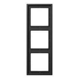 Рамка 3-постовая Jung LS 990 антрацит (лакированный алюминий) AL2983AN