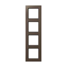 Рамка 4-постовая Jung A creation мокка AC584MO