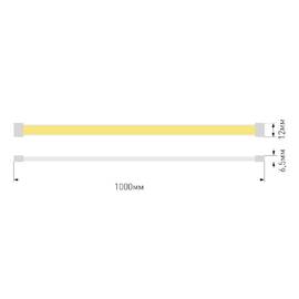 Светодиодная лента SWG PRO 6500К 5м SWG-COB480-24-10-W-67 00-00032313