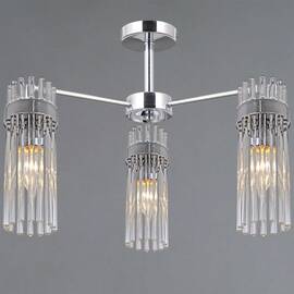 Люстра на штанге Illumico IL0761-3CSQ-25 CR GENOA