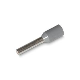 Наконечник НШВИ 0.75- 08 0,75мм2 с изолированным фланцем (100шт/упак)