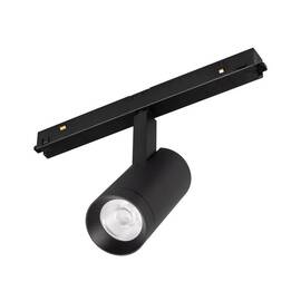 Трековый светодиодный светильник Arlight MAG-ORIENT-SPOT-R45-12W Day4000-MIX (BK, 24 deg, 48V, DALI)