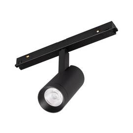 Трековый магнитный светильник Arlight MAG-ORIENT-SPOT-R45-12W Warm3000 (BK, 50 deg, 48V) 053722