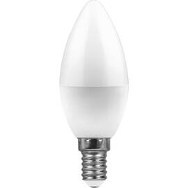 Лампа светодиодная Feron E14 11W 4000K Свеча Матовая LB-770 25942