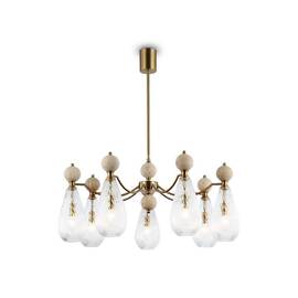 Люстра на штанге Ambrella Light High Light Ceramo Modern LH53287