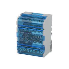 Шины на DIN-рейку NO-224-15 в корпусе (кросс-модуль) ШНК 4х7 3L+PEN