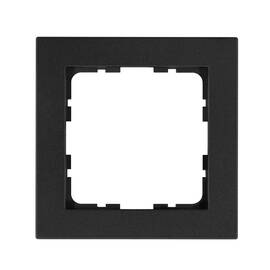 Рамка G-Classic 1-постовая, цвет Антрацит, G1001B, JASMART