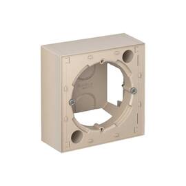Коробка AtlasDesign для накладного монтажа, песочный