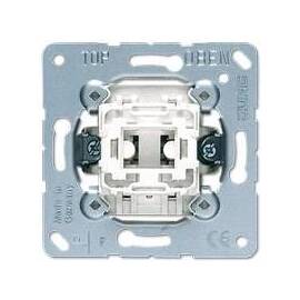 Jung Кнопка без фиксации 1-клавишная.Однополюсный нормальнооткрытый контакт 10A, 250Bт EP431U