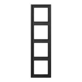 Рамка 4-постовая Jung LS 990 dark AL2984D