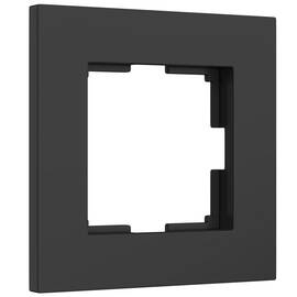 Рамка на 1 пост Werkel Slab черный матовый W0012908 4690389193293