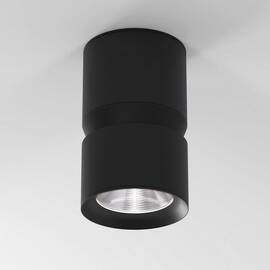 Потолочный светодиодный светильник Elektrostandard Kayo 25049/LED 12W 4000К черный a064729