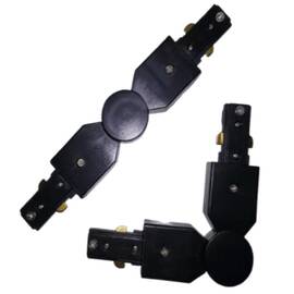 Коннектор поворотный две фазы Elvan 00000013423 Kon-R-BK-2Line