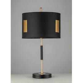 Настольная лампа Arti Lampadari Oggebio E 4.1.T2 BKG