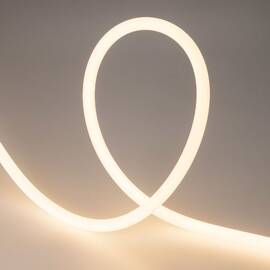 Гибкий неон Arlight 22,4W/m 336LED/m 2835SMD теплый белый 5M MOONLIGHT-SIDE-FP-A336-D25mm 24V Warm270