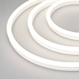 Гибкий неон Arlight 9,6W/m 140LED/m 2835SMD дневной белый 5M Moonlight-Side-A140-12x24mm 24V Day4000