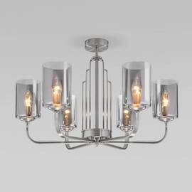 Потолочная люстра Eurosvet Defi 60138/6 сатин-никель