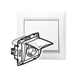 Розетка 2К+3 Legrand Valena 16A 250V белая 695641