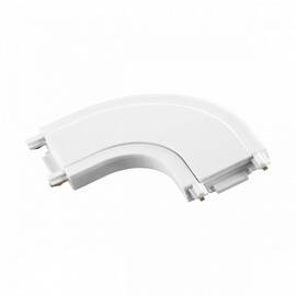 Соединитель L-образный скругленный с токопроводом для низковольтного шинопровода Novotech Shino Smal 135208