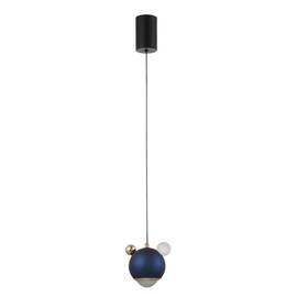 Подвесной светодиодный светильник Crystal Lux Amigo SP Led Blue