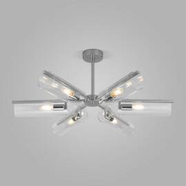 Потолочная люстра Eurosvet Trompeta 70144/6 хром