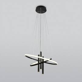 Подвесной светодиодный светильник Eurosvet Stroke 90270/3 черный