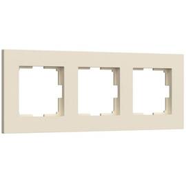 Рамка на 3 поста Werkel Slab айвори матовый W0032962 4690389193446