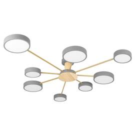 Потолочная светодиодная люстра Loft IT Sunrise 10316/8 Grey