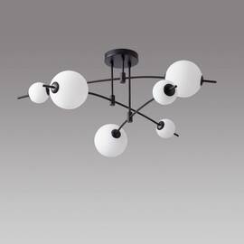 Подвесная светодиодная люстра iLedex Epical 6827-6 BK+WH