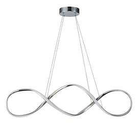 Подвесной светодиодный светильник Escada Knot 10236/1LED Chrome