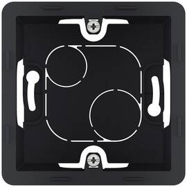 Коробка накладного монтажа - 1 пост - INSPIRIA - антрацит