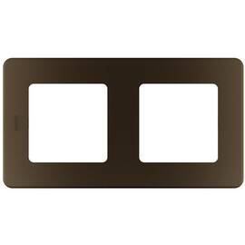 Рамка - 2 поста - INSPIRIA - бронза