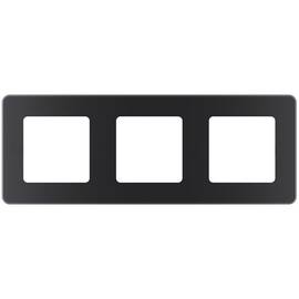 Рамка - 3 поста - INSPIRIA - антрацит