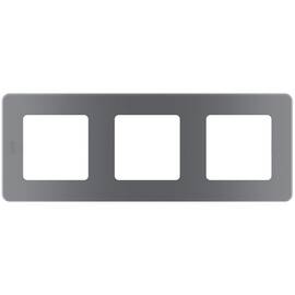 Рамка - 3 поста - INSPIRIA - дымчатый