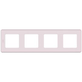 Рамка - 4 поста - INSPIRIA - розовый