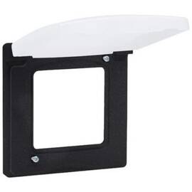 Рамка с защитной крышкой IP 44 - INSPIRIA - антрацит