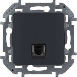 Телефонная розетка RJ11 - INSPIRIA - антрацит