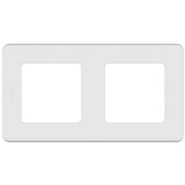 Рамка - 2 поста - INSPIRIA - белый