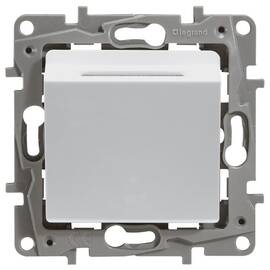 Выключатель с ключ-картой c задержкой на выключение, белый