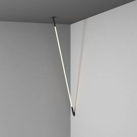 Настенно-потолочный светодиодный светильник Denkirs Flex DK7502-BK