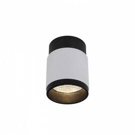 Потолочный светодиодный светильник iLedex Delta 1955-10W-3000K-36 BK+WH