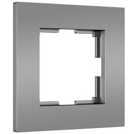 Рамка на 1 пост Werkel Slab серебро матовый W0012965 4690389193361