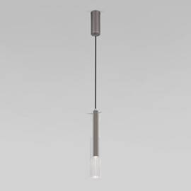 Подвесной светодиодный светильник Eurosvet Swan 50254/1 Led графит