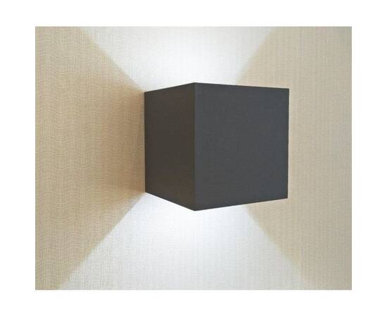 Уличный настенный светодиодный светильник Kink Light Куб 08585,16(4000K)