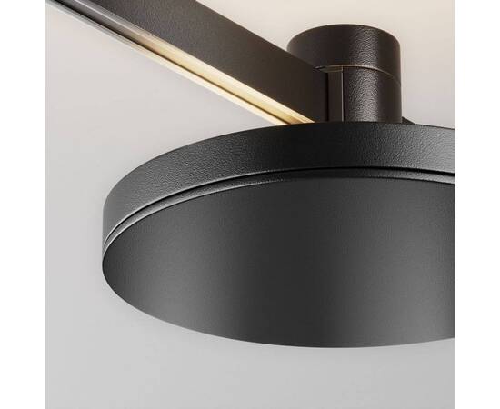 Трековый светодиодный светильник Maytoni Technical Flarity Plato TR152-1-7W3K-B, изображение 6