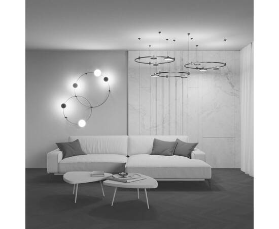 Трековый светодиодный светильник Maytoni Technical Flarity Plato TR152-1-7W3K-B, изображение 8